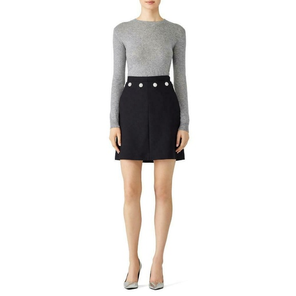 Tory Burch Fremont Jewel Button Mini Skirt size US - Picture 1 of 8